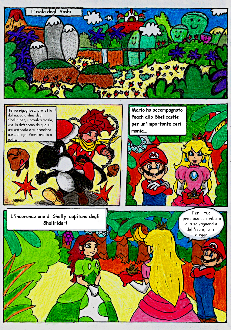 Super Mario Shellrider - page 1 by ShadeNinja on DeviantArt