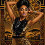 Portrait of a glamorous African woman