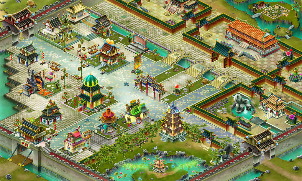 game environment design by MantisDing on DeviantArt