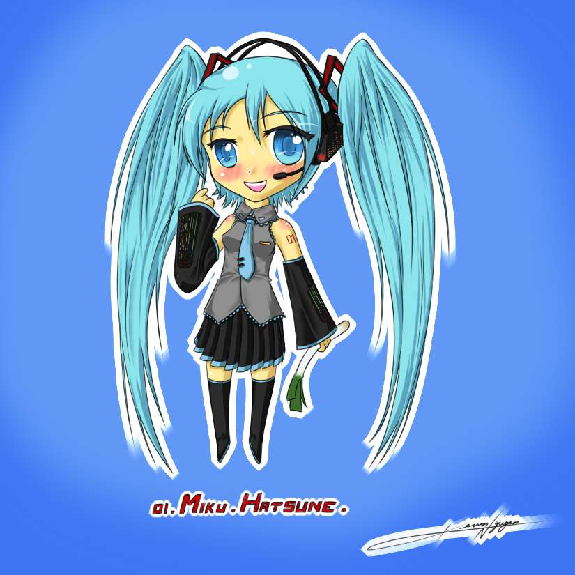 Chibi Miku Hatsune