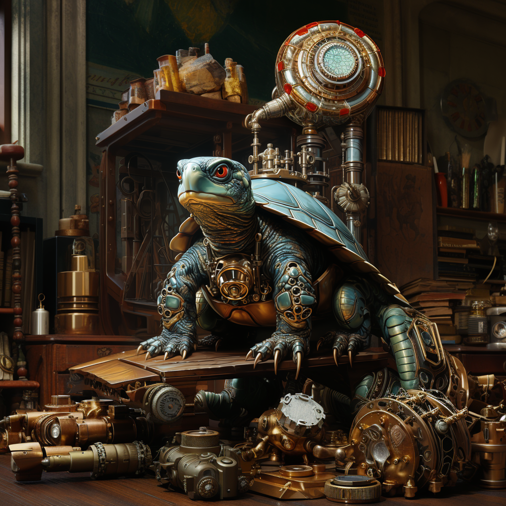 Steampunk Turtle by BogganPhotography on DeviantArt