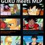 Goku meets MLP