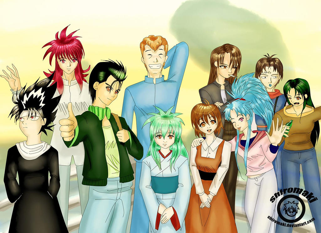 Yu yu Hakusho finished Fan art