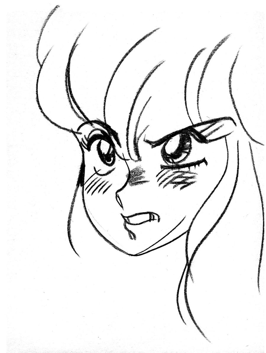 Anime Angry by johnmiic on DeviantArt