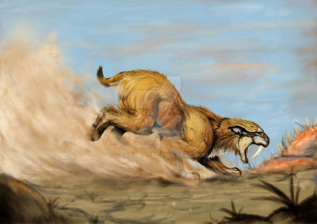 Sabertooth Study by GarryArt on DeviantArt