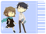 Nodame stickers by Tecitov