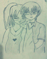 Cute anime couple ^^