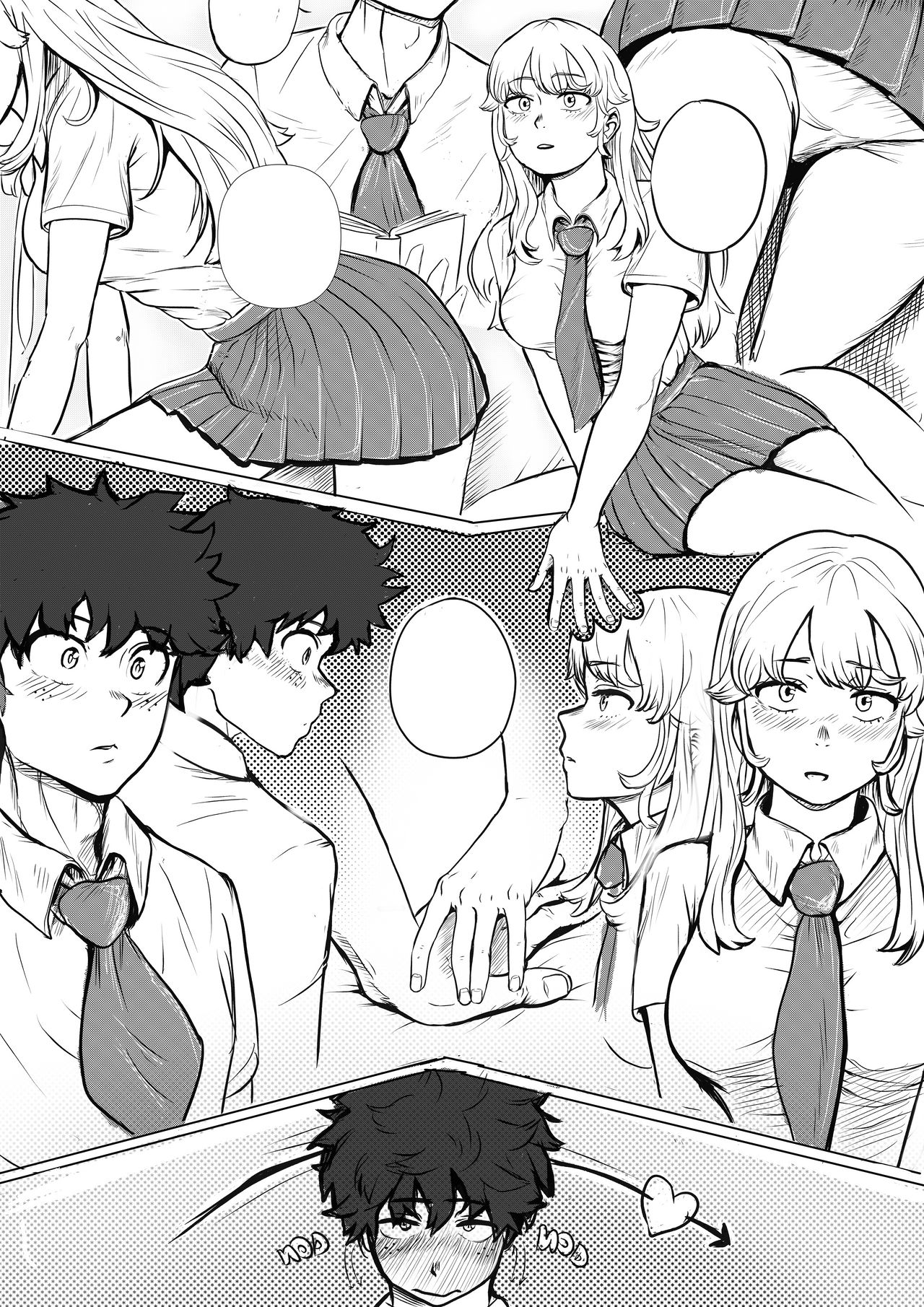 MHA/BNHA fanfic comic pg.1 by TopHatGrape on DeviantArt