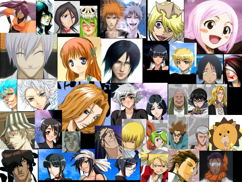 Bleach Character Collage by Mani-B on DeviantArt