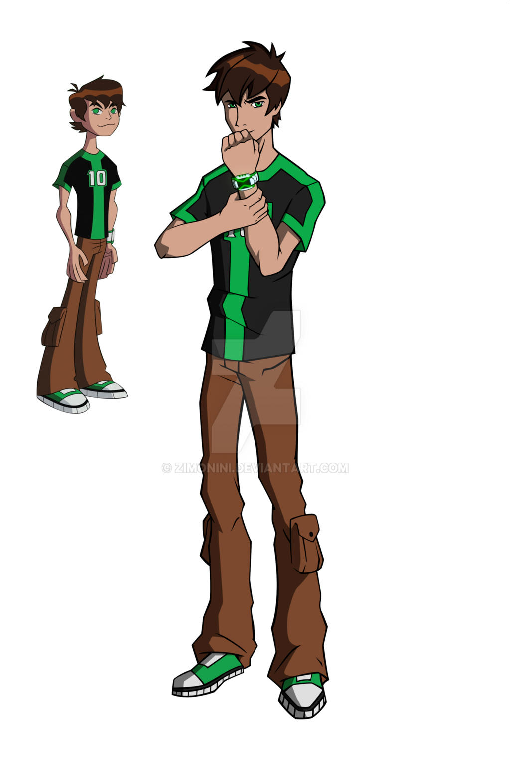 Ben 10 Omniverse - GenRex style by Zimonini on DeviantArt Ben 10 Omniverse - GenRex style by Zimonini on DeviantArt