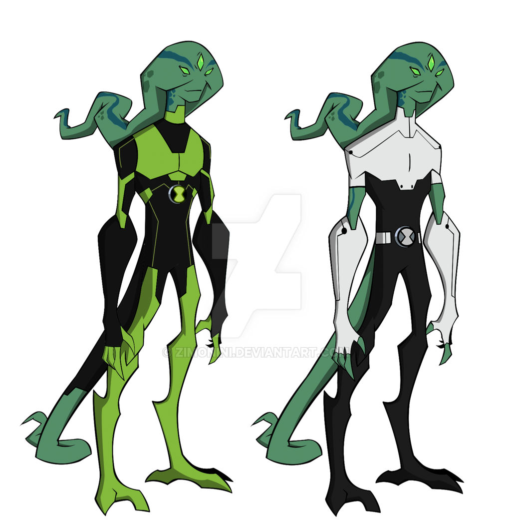 Ben Lizard Neurolizard - Ben 10 in Uxorite form - GenRexStyle by Zimonini on ...