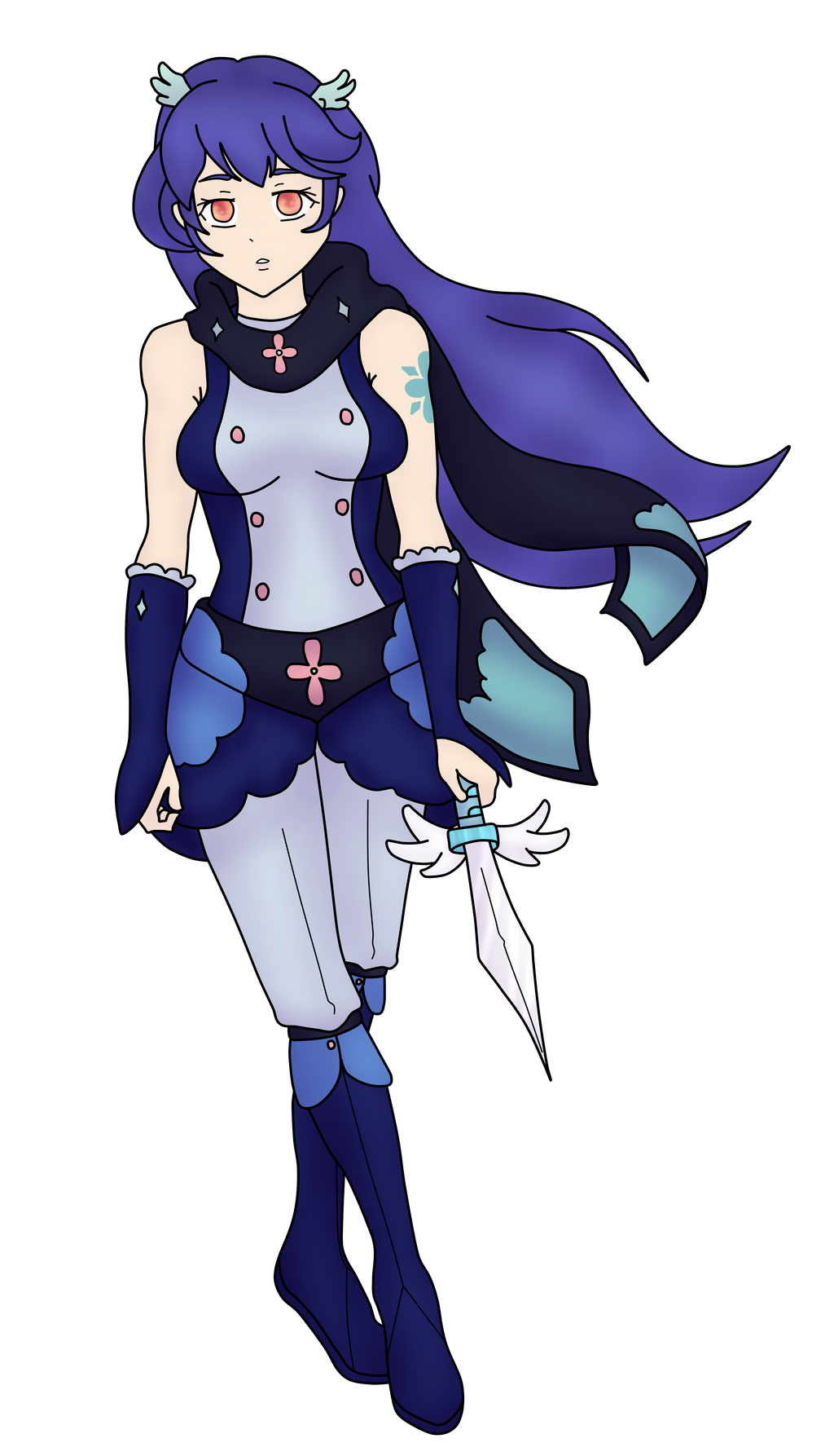 Acira Rosebloom : The ice blade mage