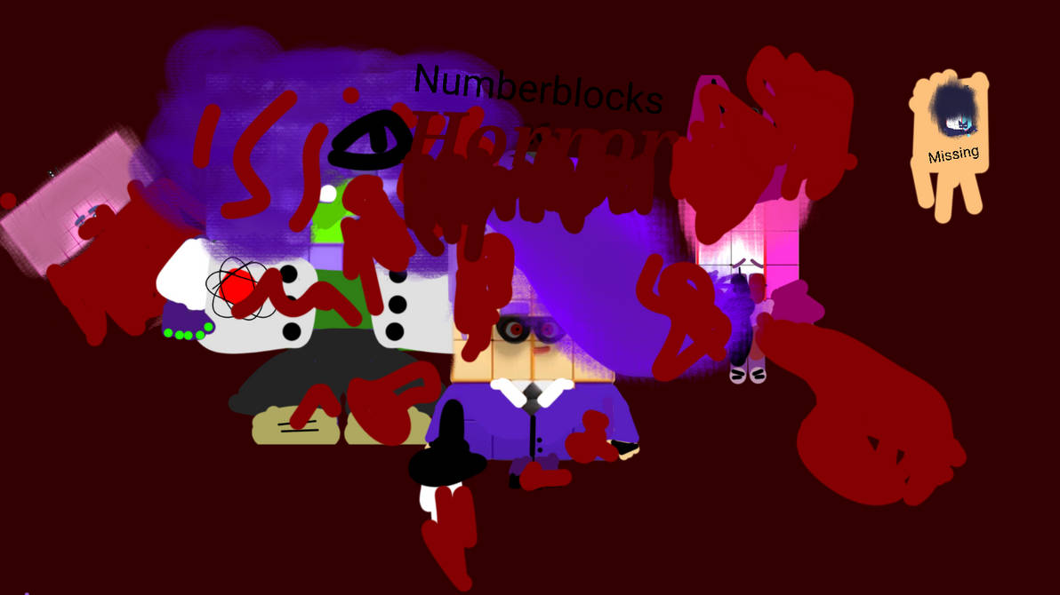 Numberblocks Horror by niko4658 on DeviantArt