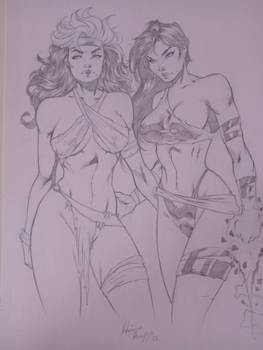 Rogue and Psylocke 