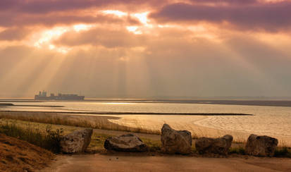 Westerschelde sunset