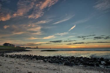 Sunset Westerschelde