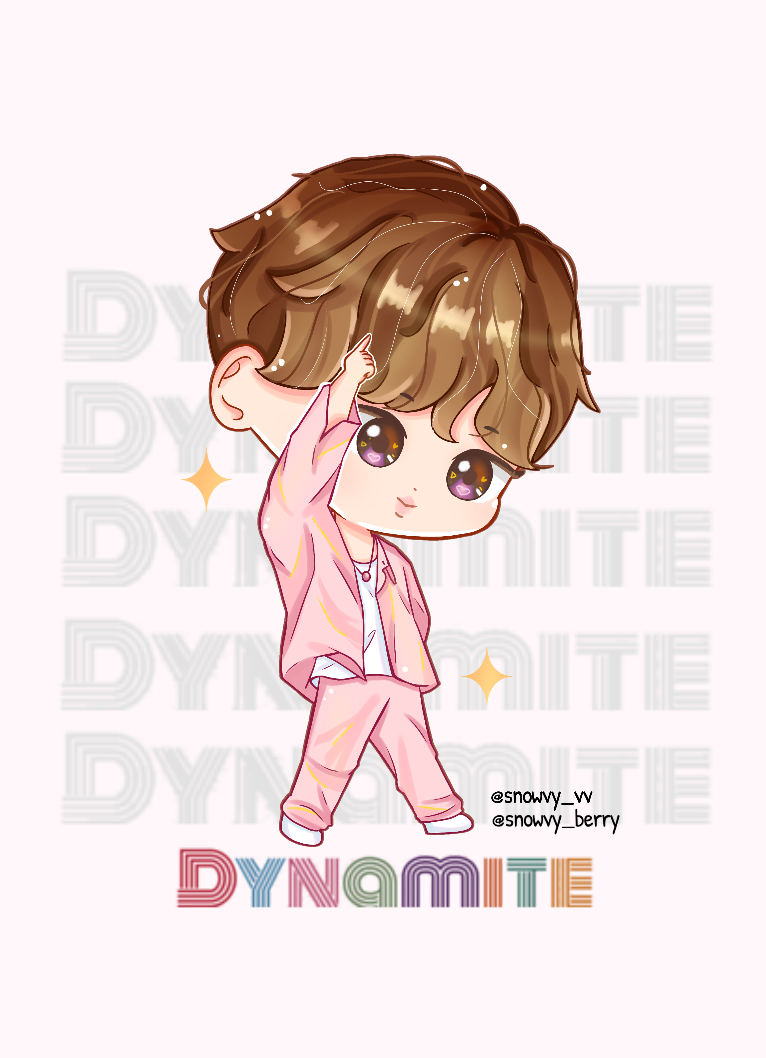 BTS Jin Dynamite by snowvyberry on DeviantArt