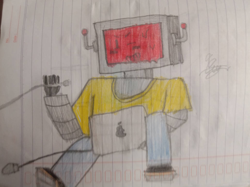 how to plug a usb in robot by TheTROCFans on DeviantArt