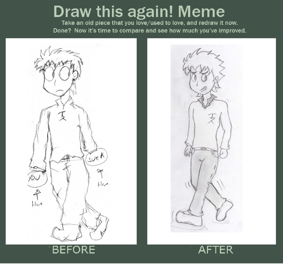 Drawing Random Scrap First Scrap - Draw Me Again by Ventaja on DeviantArt