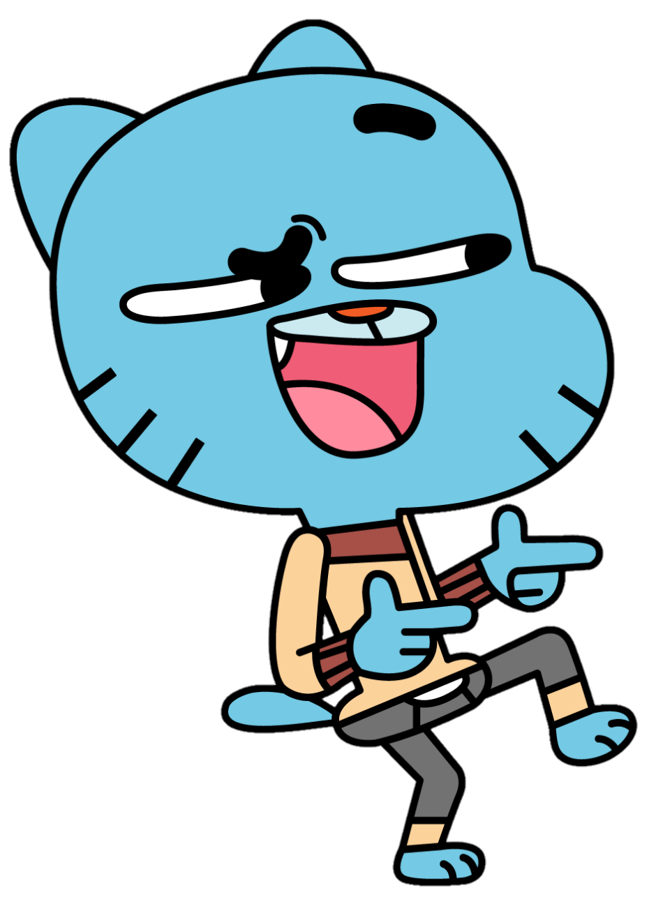 Gumball Cool Render PNG by REDBIRD2935 on DeviantArt