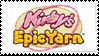 Kirby's Epic Yarn Stamp by Wynau-ru