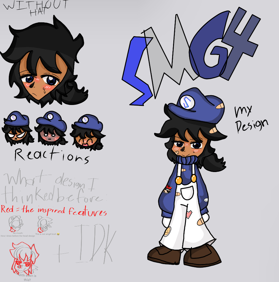 Smg4 First Design My design of SMG4! by HiWorld007 on DeviantArt