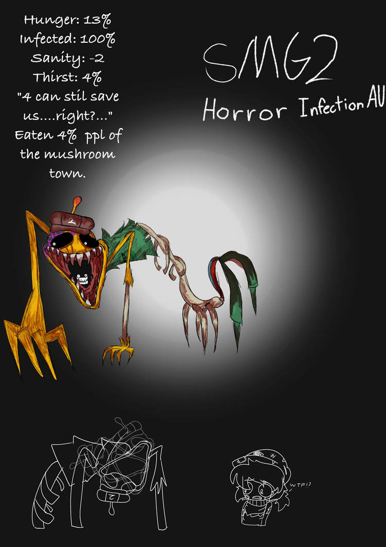 Slasher Infected SMG2 in Horror Infection AU by HiWorld007 on DeviantArt