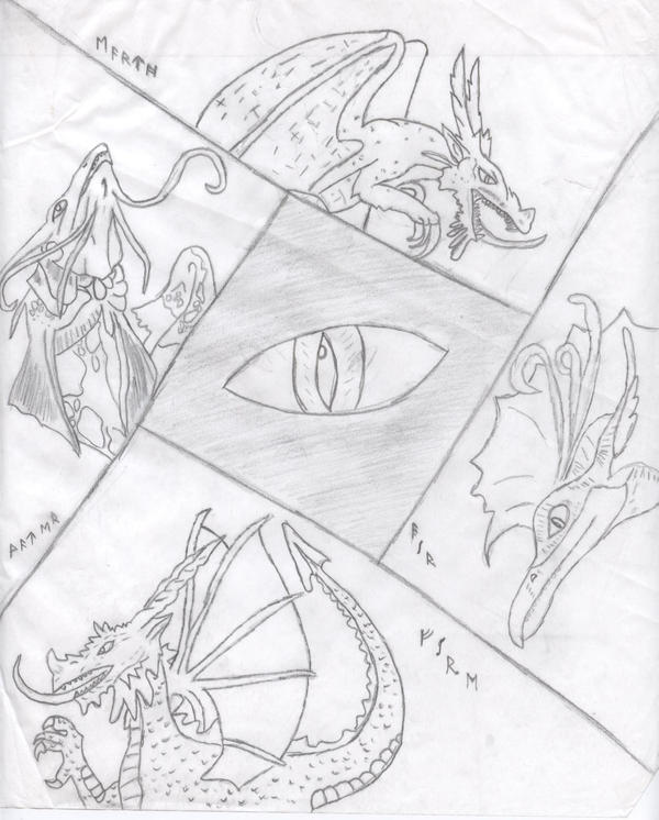 Element Drag Drawing Element Dragons by DRAGOMASTER on DeviantArt