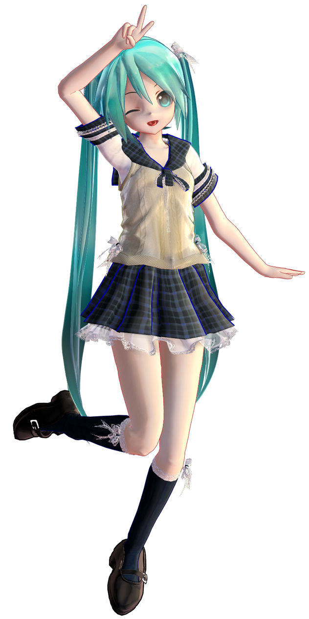 Api Miku Uniform Ver. by AniraAsIs on DeviantArt