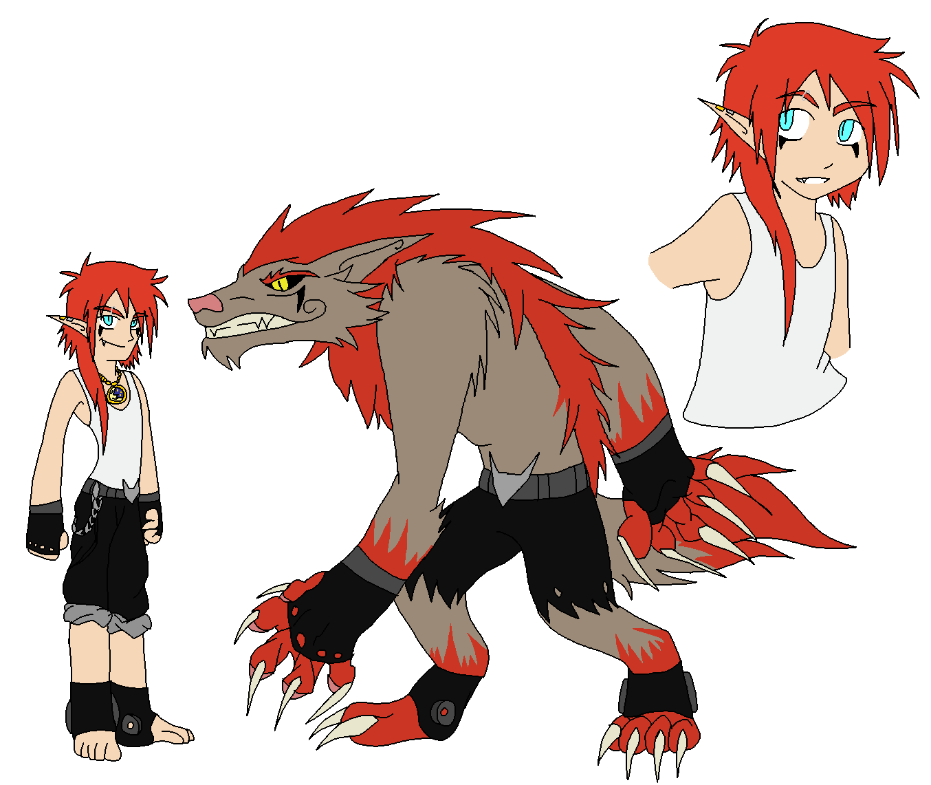 Xiaolin Showdown oc - Kaidan Wolfe