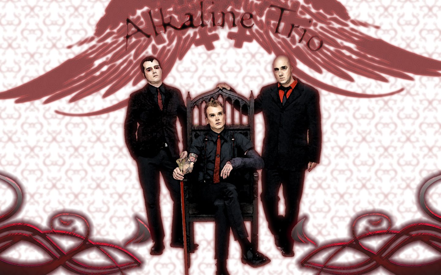 Alkaline Trio - White