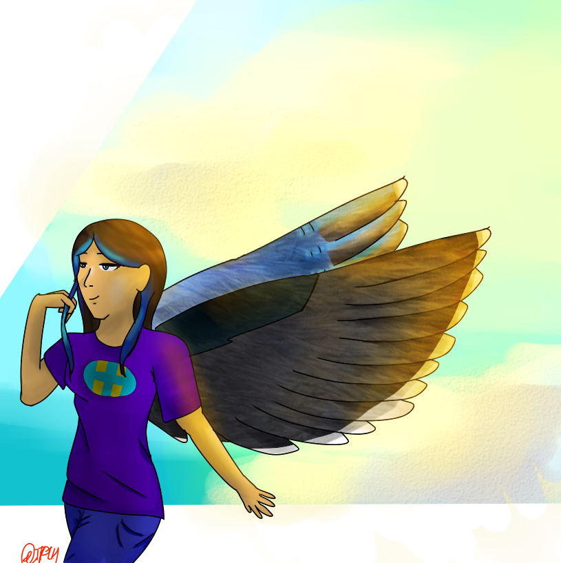 Cierra -Winged AU-