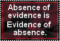 Absence is evidence