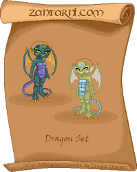 Zantarni Dragon Set