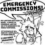 Emergency Commissions!