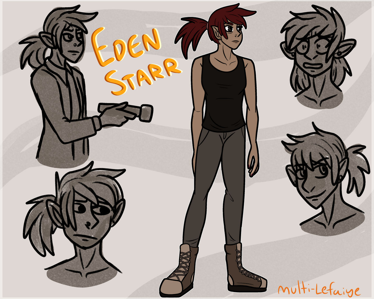 Eden Starr Revamp by MultiLefaiye on DeviantArt