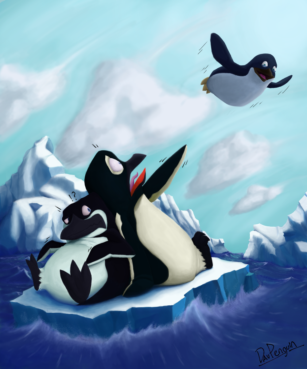 the penguin from learn to fly 3 by blakeyoj on DeviantArt