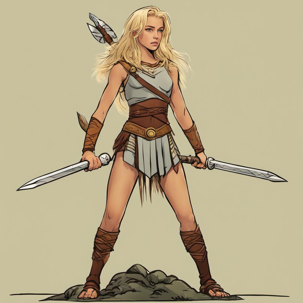 Deviantart Amazon Swords Gorgeous Amazon by gassedmaiden on DeviantArt