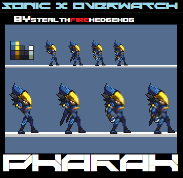 [ Sonic x Overwatch Sprite | Pharah ]