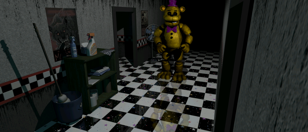 UCN Fredbear Edit [SFM RELEASE] by kylethegamer717 on DeviantArt