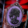 Purple Goddess Cameo