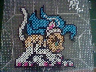 Commission: Felicia Perler Bead Fanart