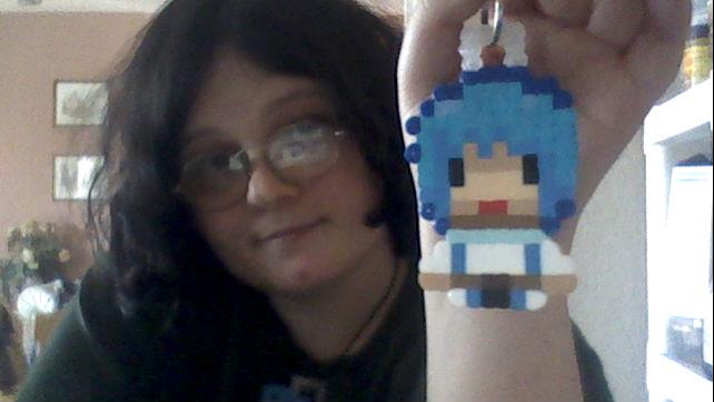 Gift: Vocaloid KAITO keychain