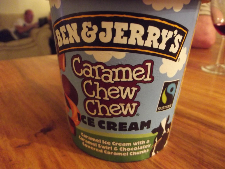 Ben and Jerry's Caramel Chew Chew by little-lew on DeviantArt