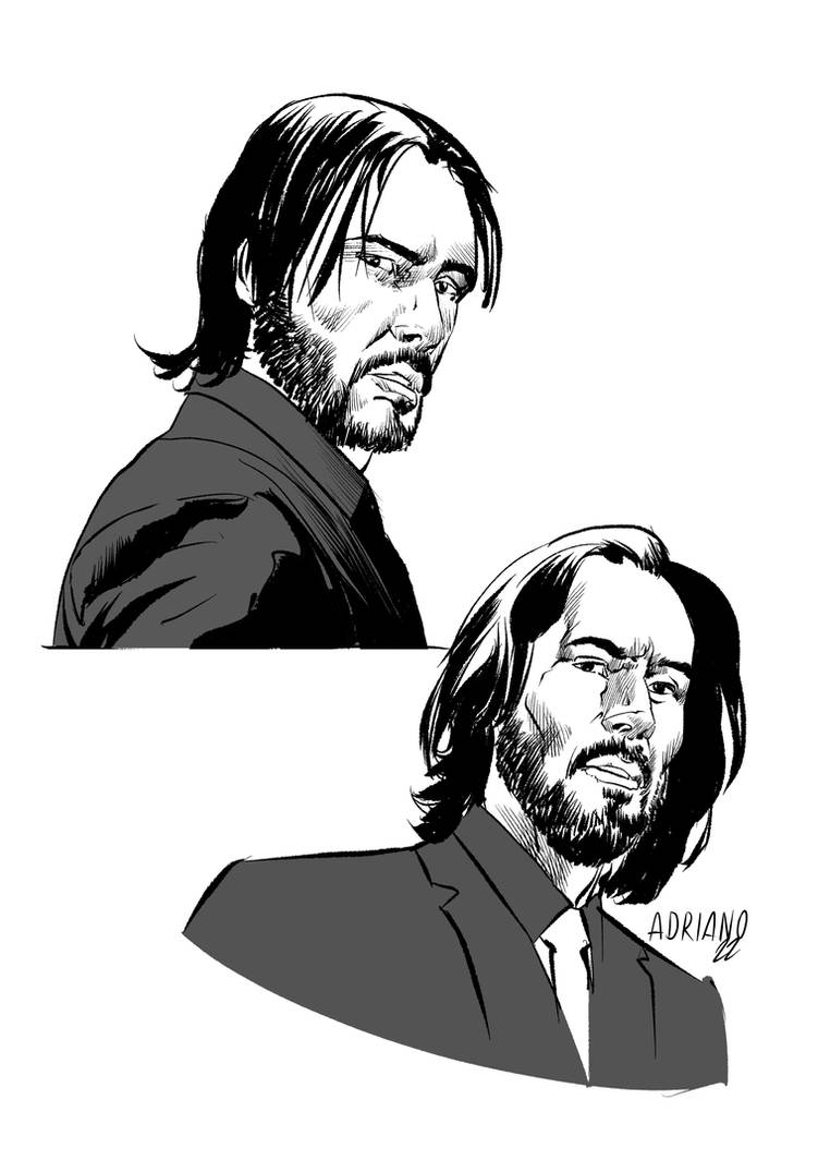 Keanu Reeves by AdrianoFA1 on DeviantArt