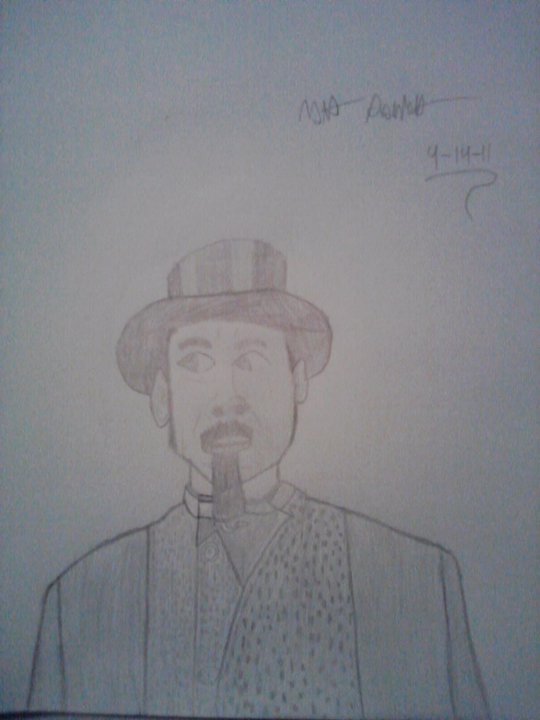 Serj Tankian drawing