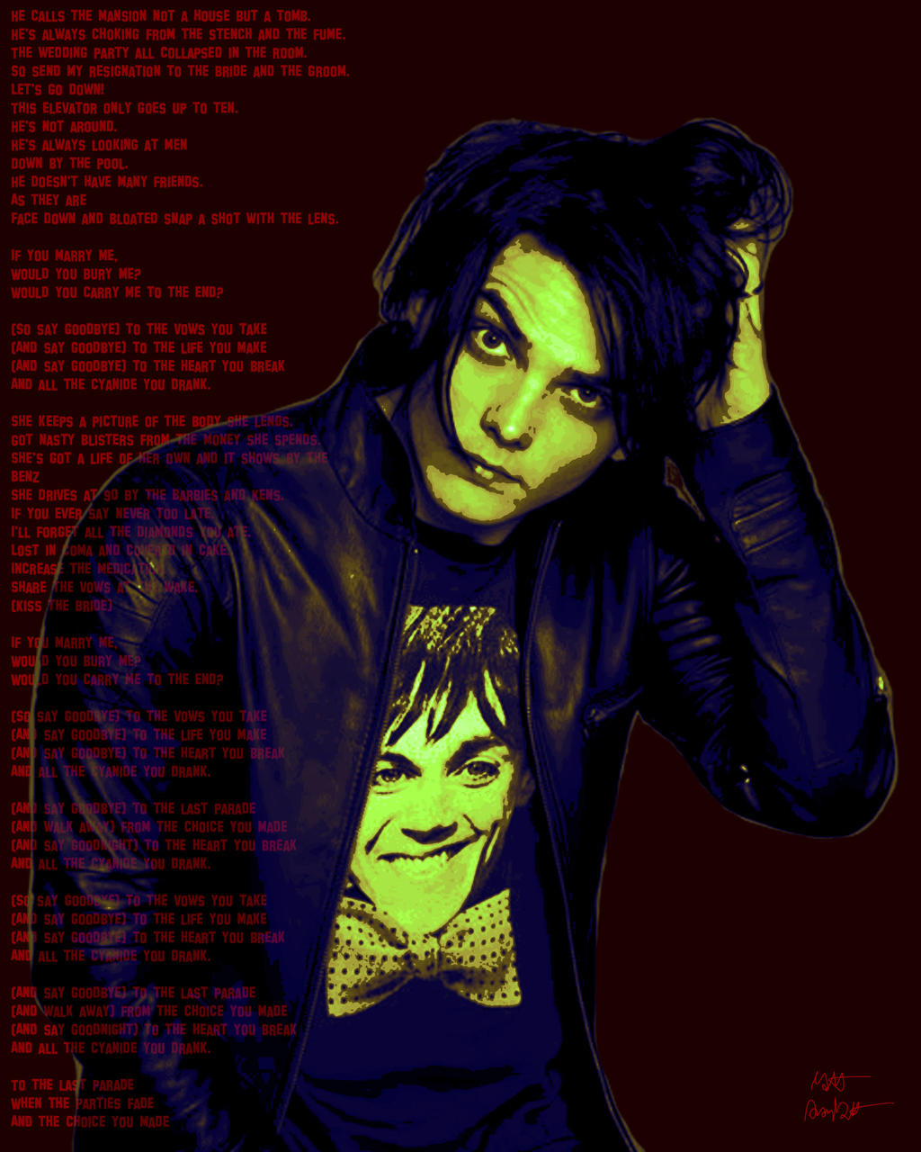 Gerard Way Pop Art