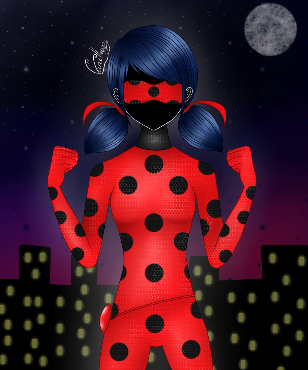 Miraculous Ladybug Night Series -1. Ladybug by Vanilleaya on DeviantArt