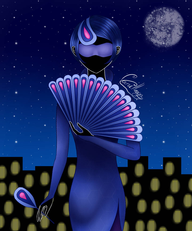 Download Miraculous Ladybug Night Series - 8. Peacock by Vanilleaya ...