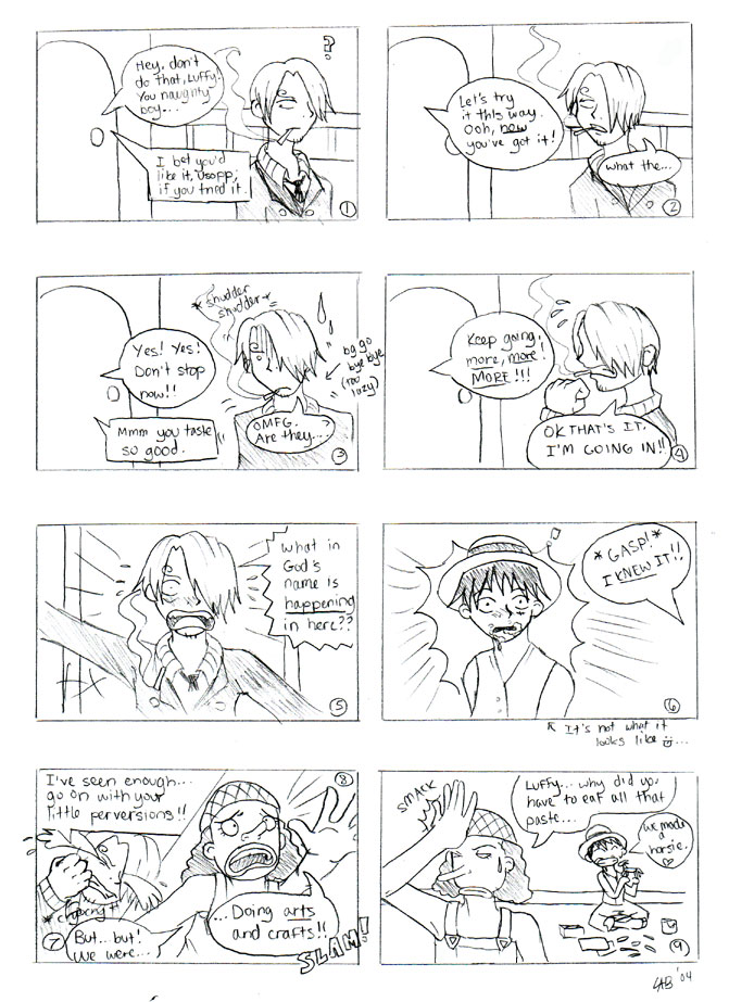 Wrong idea - UsoLuSan comic